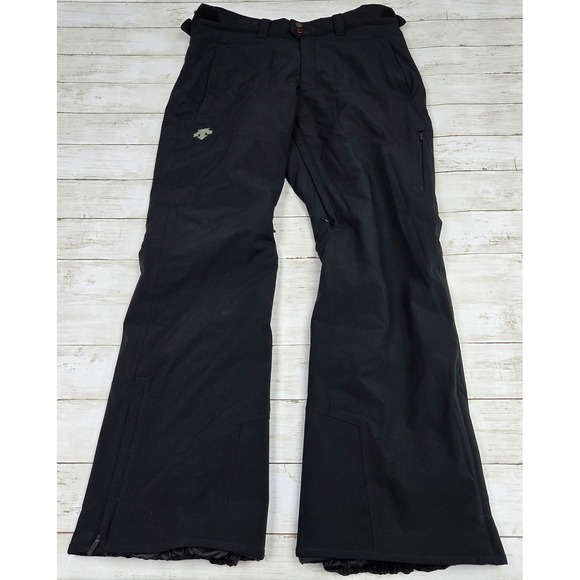 Descente Mens Black Insulated Ski Pants DWMSGD42 US 36 L Snowboard Trousers